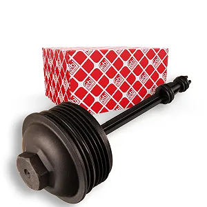Кришка корпусу масляного фільтра FEBI BILSTEIN 173133 febi Plus для AUDI SEAT SKODA VW - Фото 1