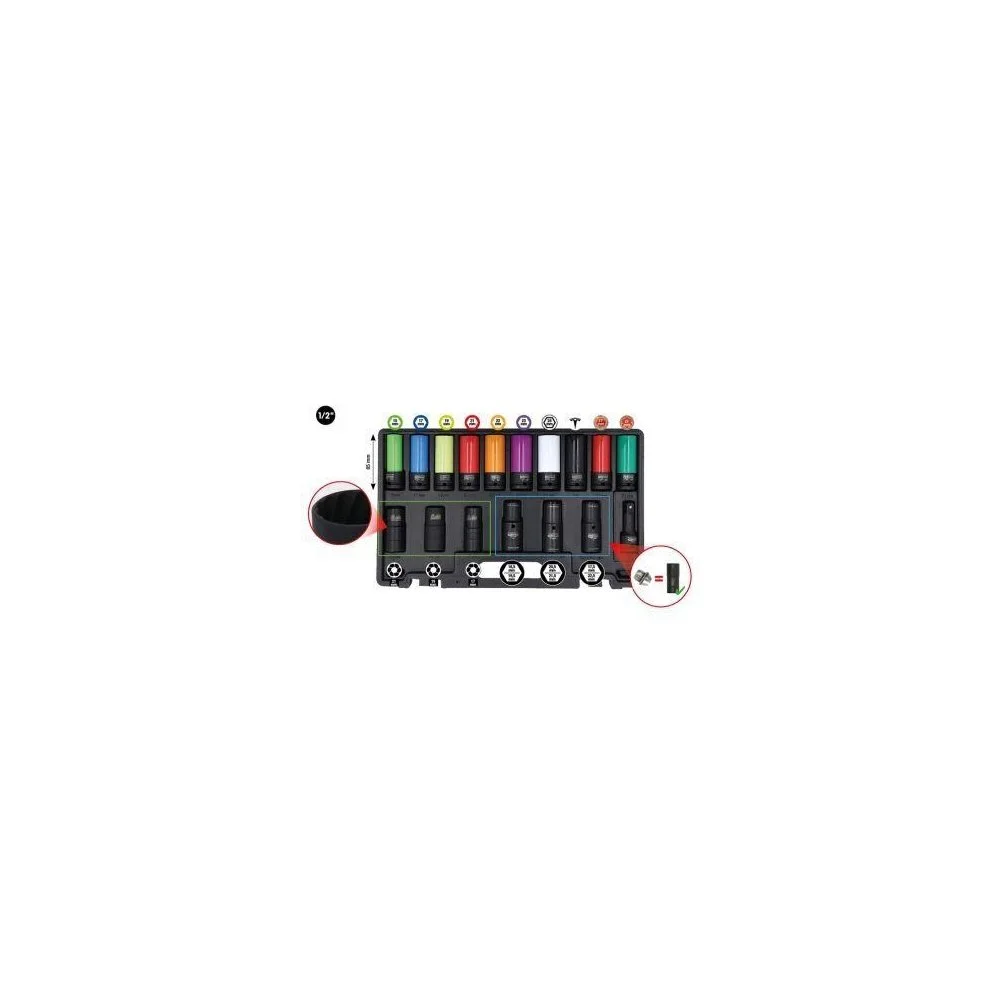 Ударна головка KS TOOLS 515.0885, фото №1 Ударна головка KS TOOLS 515.0885, фото №1