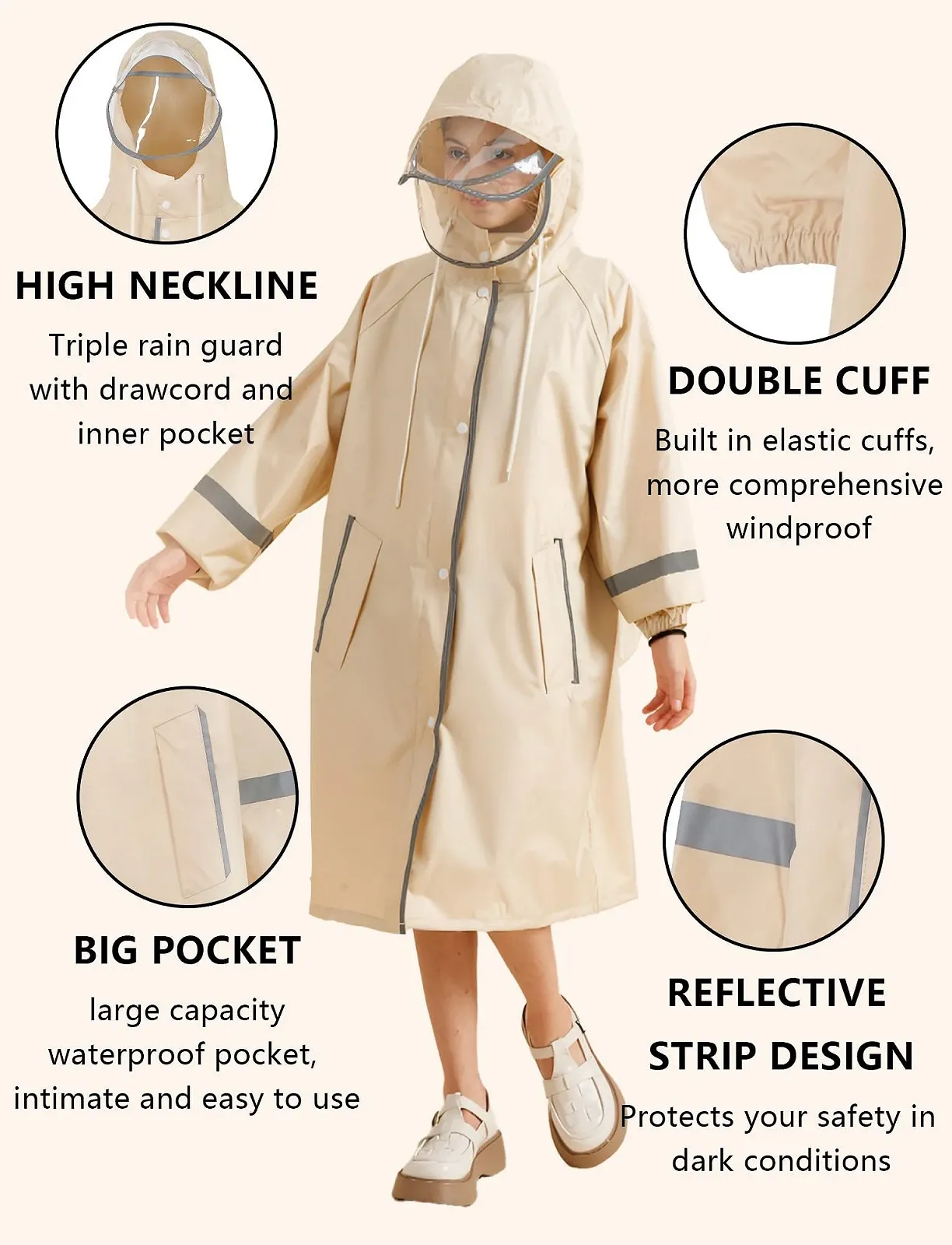 Дождевик Happy Cherry для мальчиков, фото №4