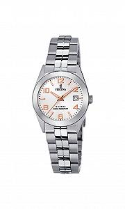 Женские аналоговые кварцевые часы Festina F20438/4 серебристый, Стильный спортивный - Фото 1