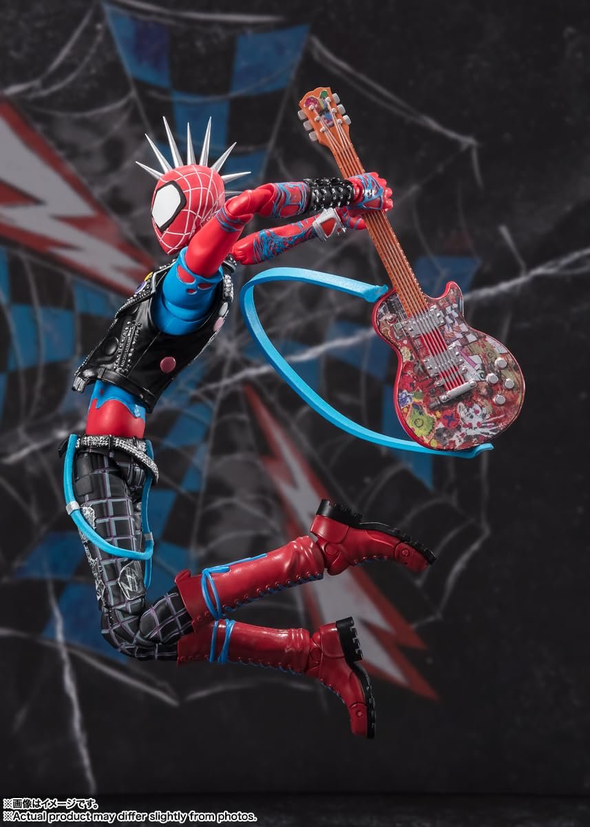 Екшн-фігурка Bandai Spirits Tamashii Nations Spider-Punk S.H.Figuarts Людина-павук: Крізь всесвіти, фото №8