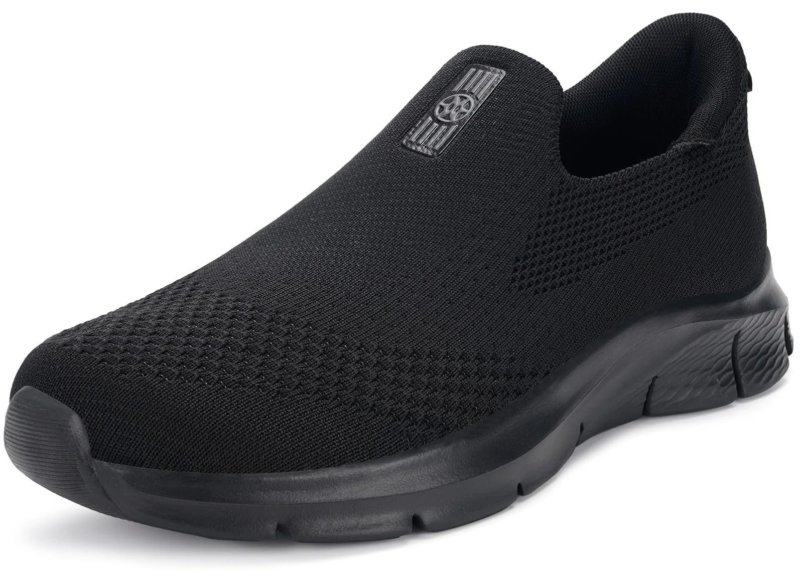 Кросівки ZUSERIS Вязані Унісекс Сліпони Спортивне взуття Тренувальні Кросівки для активного відпочинку Піші прогулянки Фітнес взуття без шнурків Підтримка склепіння стопи 36-46, фото №1