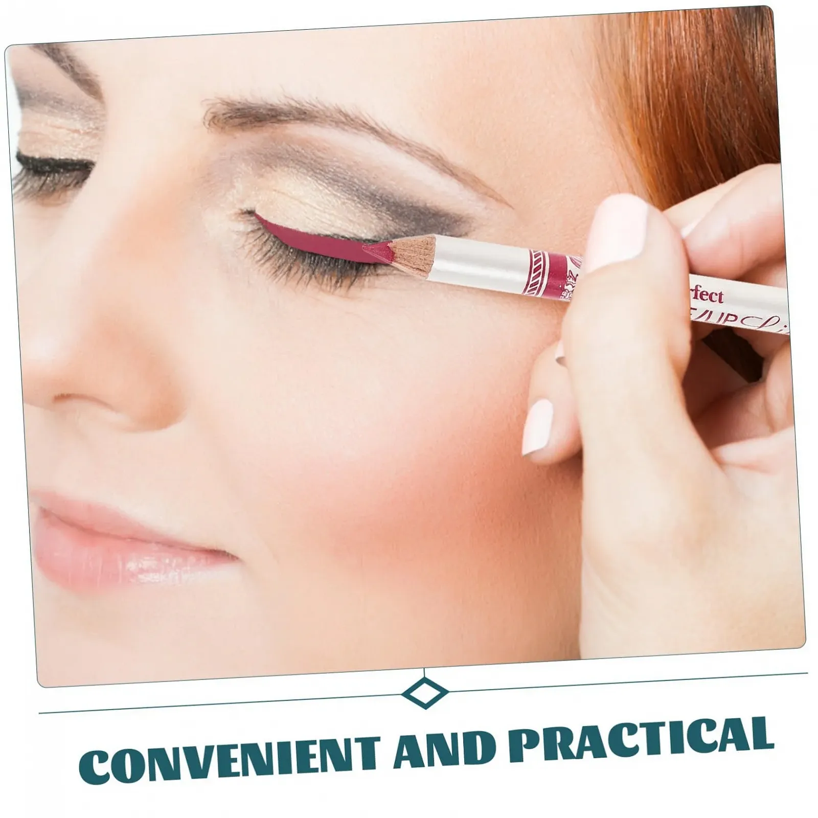 Олівець Mikinona 12 кольорів для очей, блискучий, фото №4