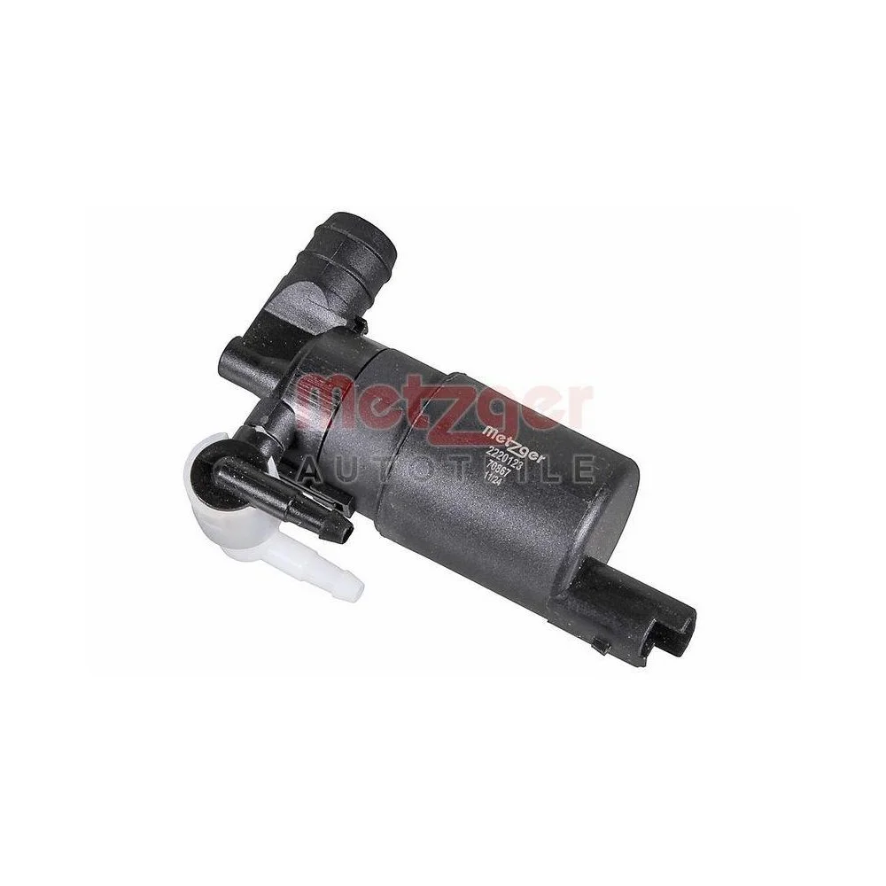 Насос омывателя, очистка стекол METZGER 2220123 GREENPARTS для SMART, спереди, фото №1
