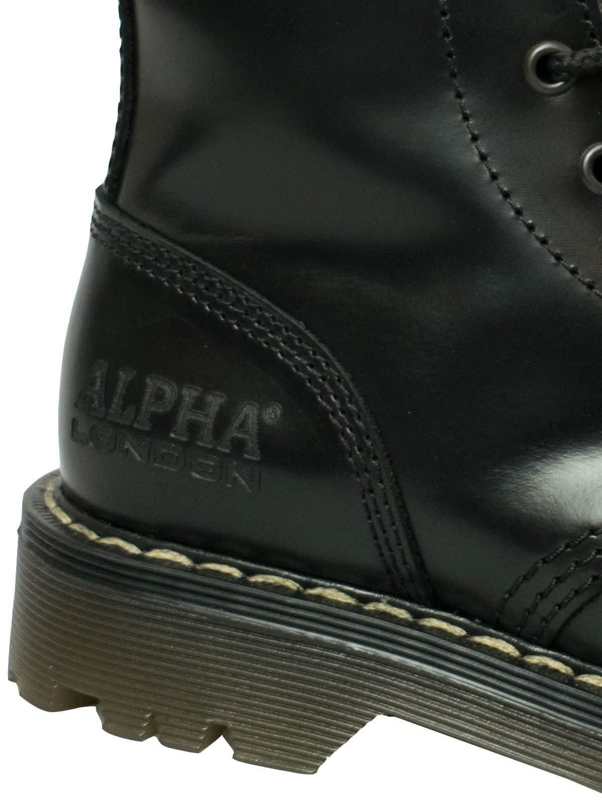 Ботинки Alpha London 8-Hole 4160 Без стального подноска Кожаные Унисекс, фото №2
