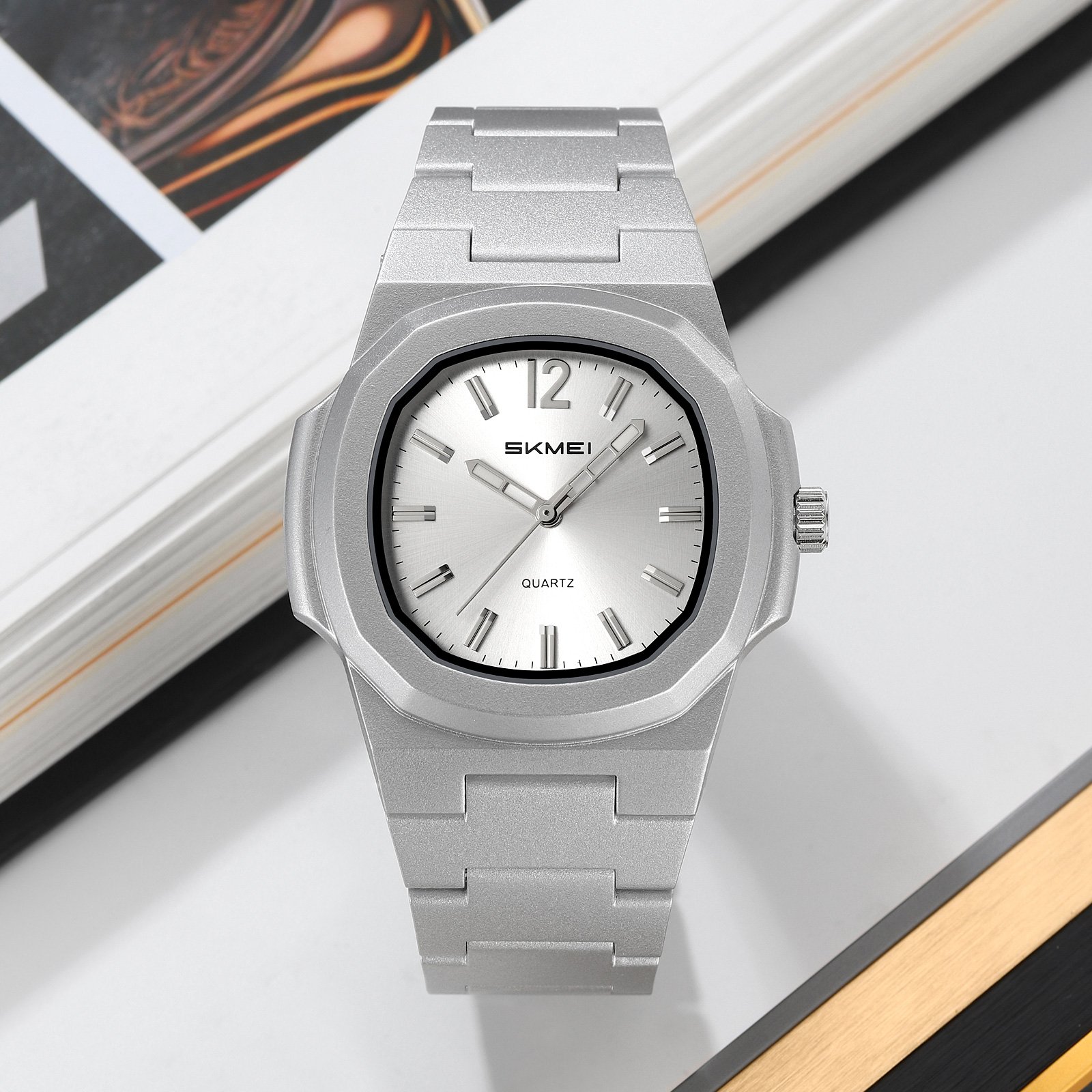 Годинник Skmei 2382SI Срібний, фото №4