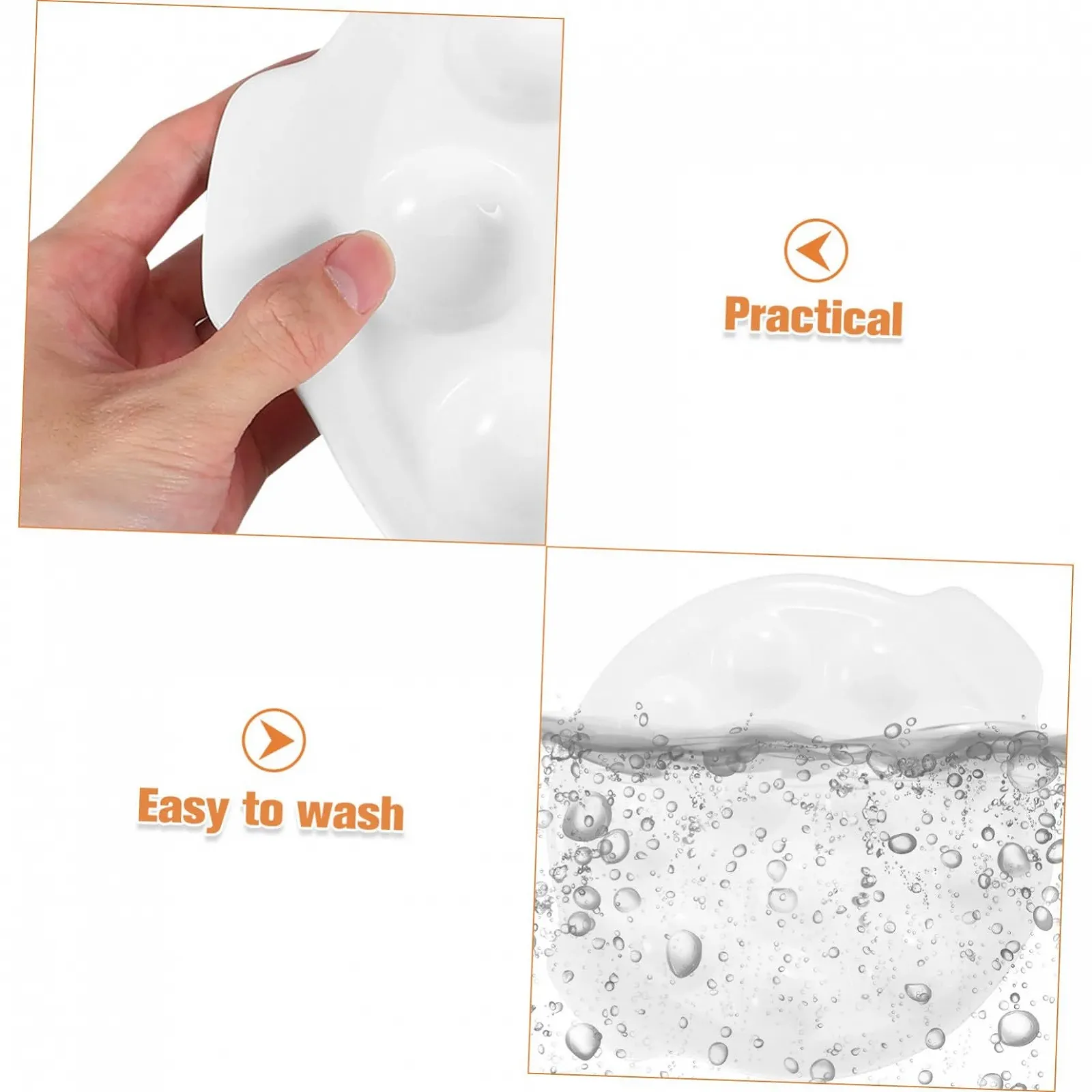 Форма для равликів VALICLUD керамічна для кухні для посудомийної машини біла, фото №3 Форма для равликів VALICLUD керамічна для кухні для посудомийної машини біла, фото №3