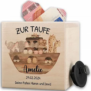 Скарбничка Ноїв ковчег Дерево - Фото 1