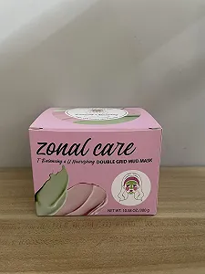 Маска Глиняна Zonal Care Double-Grid для регулювання жирності шкіри - Маска для глибокого очищення - Фото 1