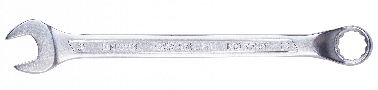 Ключ комбинированный SW-STAHL 00207L, 10 мм, изогнутый, фото №1