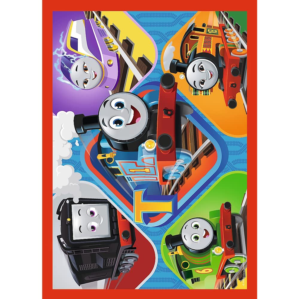 Пазл Trefl Thomas & Friends the Great Tom 3-в-1 від 12 до 24 елементів для дітей від 3 років, фото №6