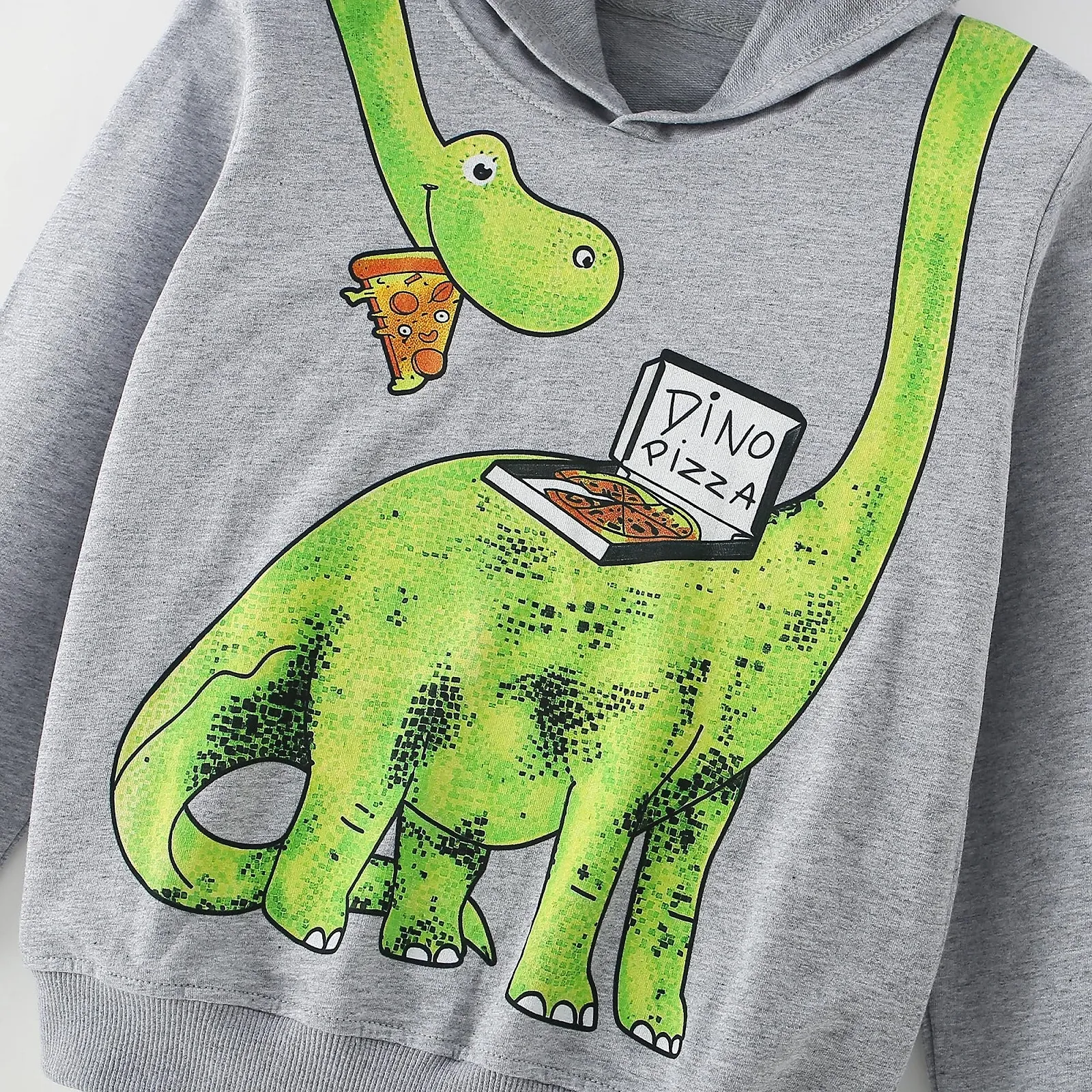 Худі Pilipulu для хлопчиків Бавовняна Кофта з капюшоном Динозавр, фото №2 Худі Pilipulu для хлопчиків Бавовняна Кофта з капюшоном Динозавр, фото №2