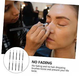 Набір пензлів для брів, дерев'яний synthetic.ua - Фото 1