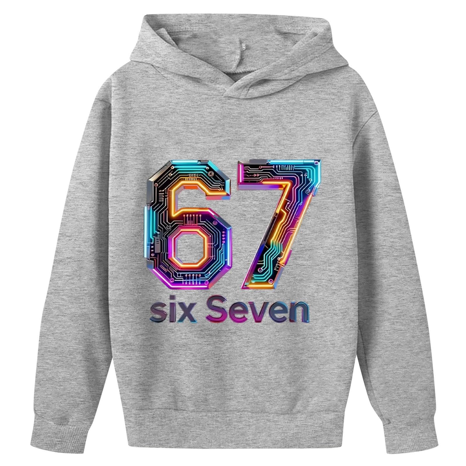 67-Drucke Толстовка, Пуловер для мальчиков 152 Подростковый Зимний Пуловер, 158 Детские Свитеры, Худи, 140 Флисовый Пуловер 176 Тренировочная куртка Детская одежда Essentials Мягкий Пуловер Футболки, фото №2