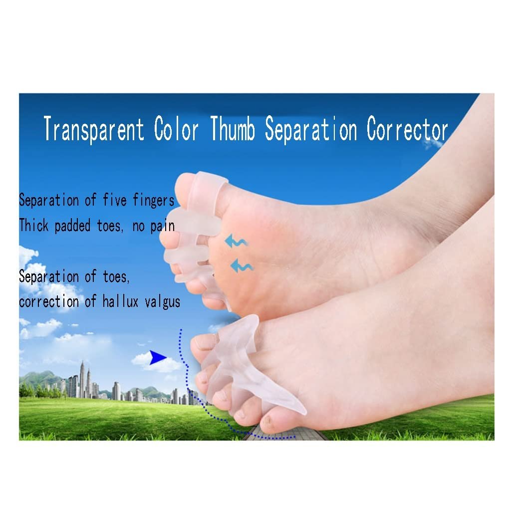 Роздільник для пальців ніг Гелевий CAZARU для перекриваючихся пальців ніг, простий у носінні у взутті, фото №4