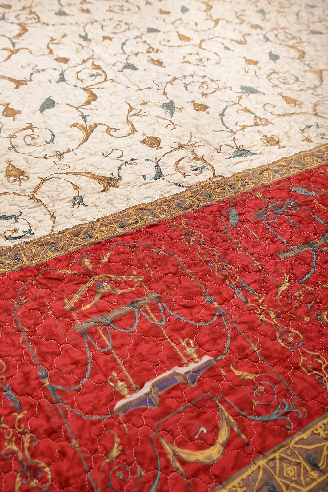 Покрывало Bassetti Oplontis Хлопок Красный 240 x 255 см, фото №3