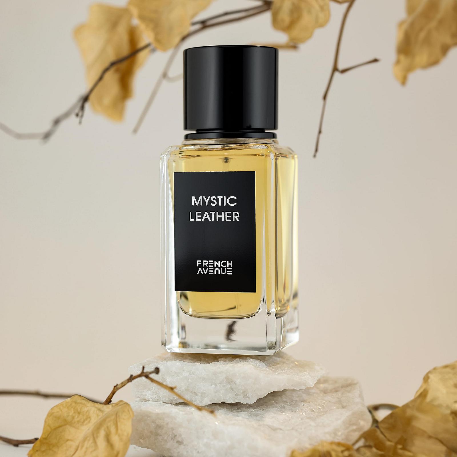 Парфуми Fragrance World Mystic Leather Eau De Parfum 100 мл для чоловіків та жінок Arabic Perfumed Water Saffron Amber, фото №1