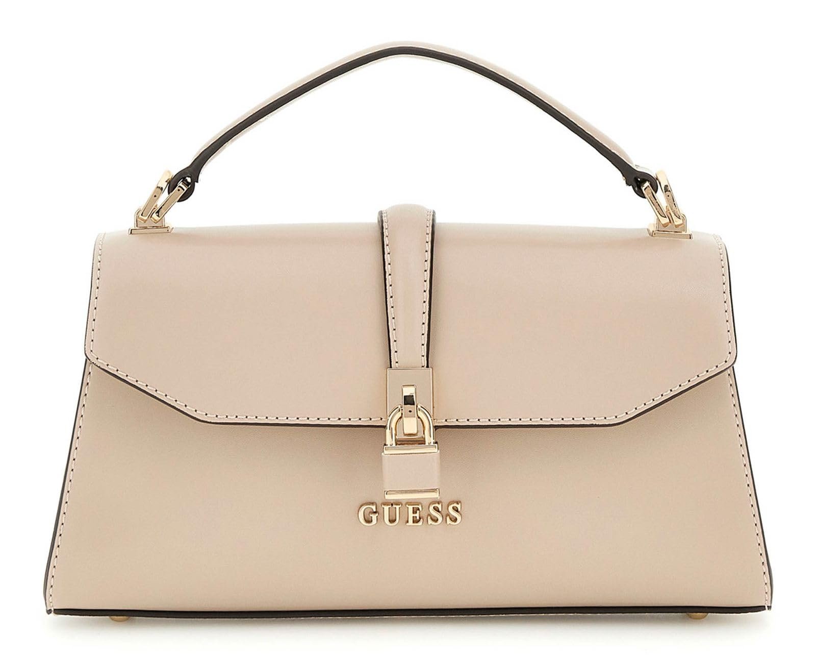 Сумка з верхньою ручкою GUESS Queensland Flap Simply Taupe, фото №1