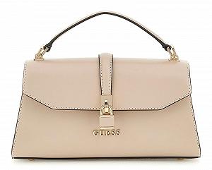 Сумка з верхньою ручкою GUESS Queensland Flap Simply Taupe - Фото 1