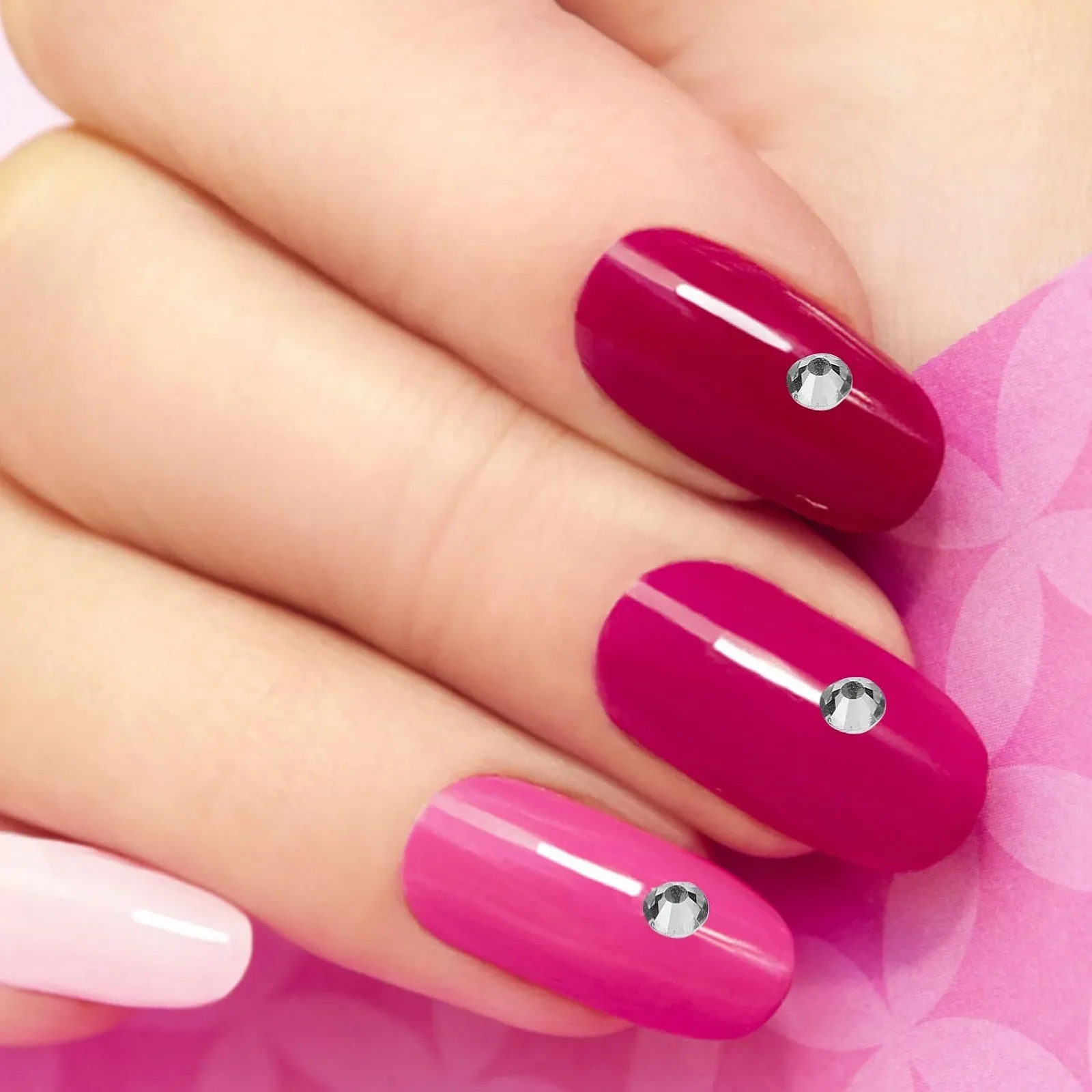 FOMIYES, 1 коробка, плоскі стрази, бісер, 3D півкруглий дизайн, дорогоцінні камені для нігтів, фото №5