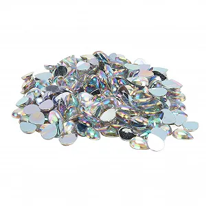 Стрази ZPSHYD акрилові блискучі для прикрас, сережок, браслетів, рукоділля, 500 шт synthetic.ua - Фото 1
