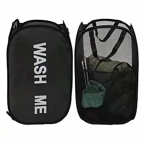 Універсальний кошик-чохол для прання і зберігання білизни 1 шт Оливковий synthetic.ua - Фото 1