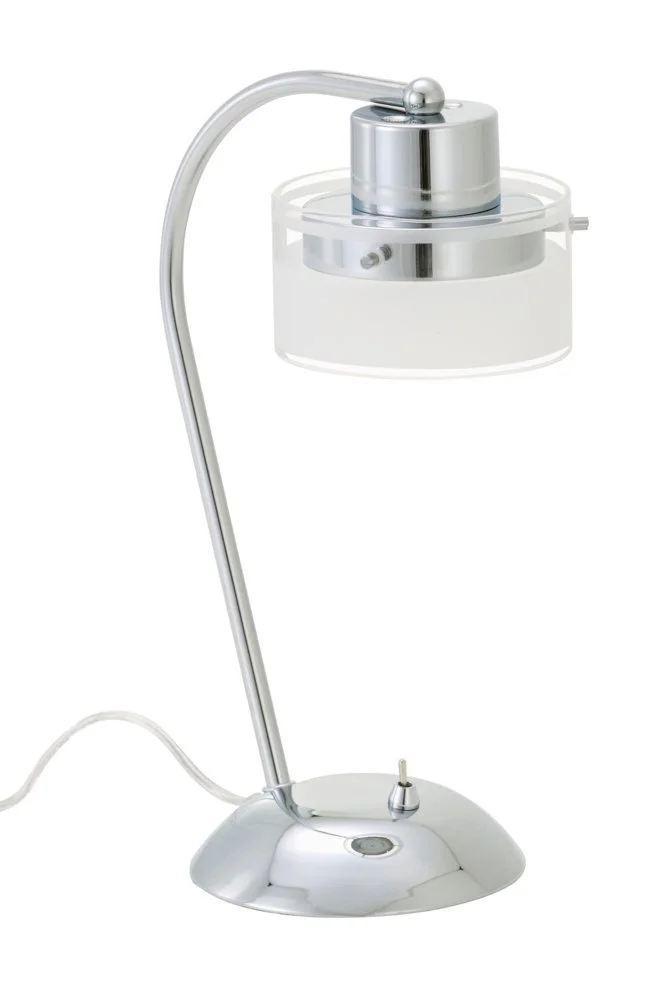 Настольная лампа Briloner 7298-018 LED 5 Вт 400 лм IP20 Warm White Chrome, фото №1