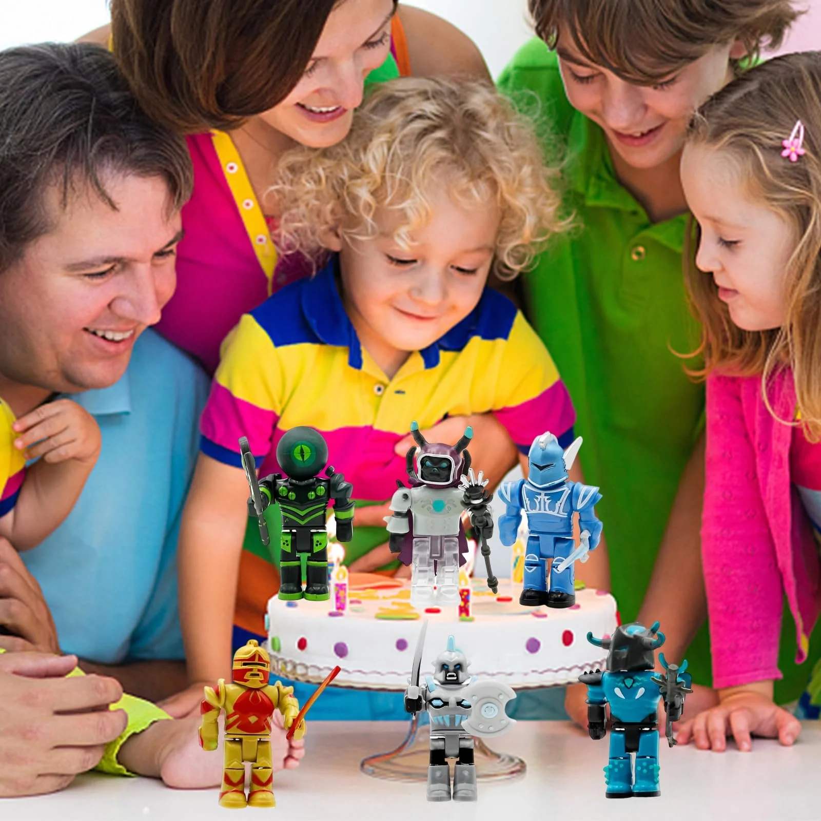 Набір фігурок Roblox 6 штук Декор для торта Моделі персонажів 6+ років, фото №6