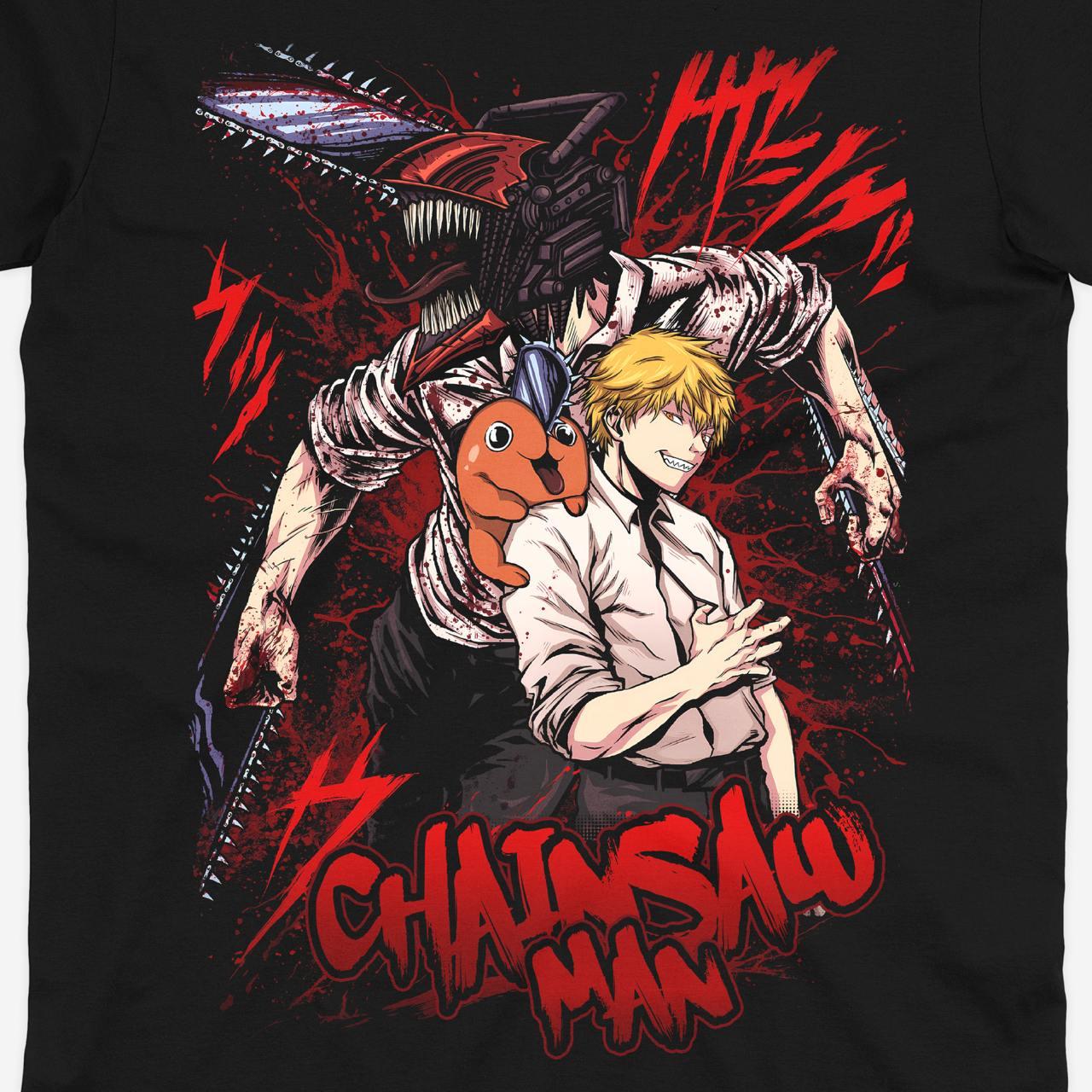 Футболка Аниме Человек бензопила Chainsawman TH242 M, фото №2