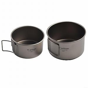 Миска ZAMETTER Titanium Ta8216 450 мл / 600 мл - Фото 1