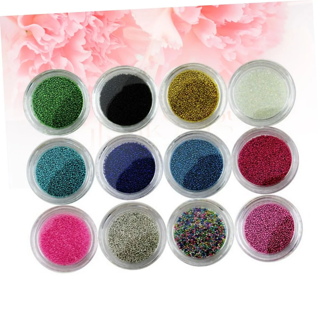 Кульки для нігтів minkissy, 12 кольорів, фото №7