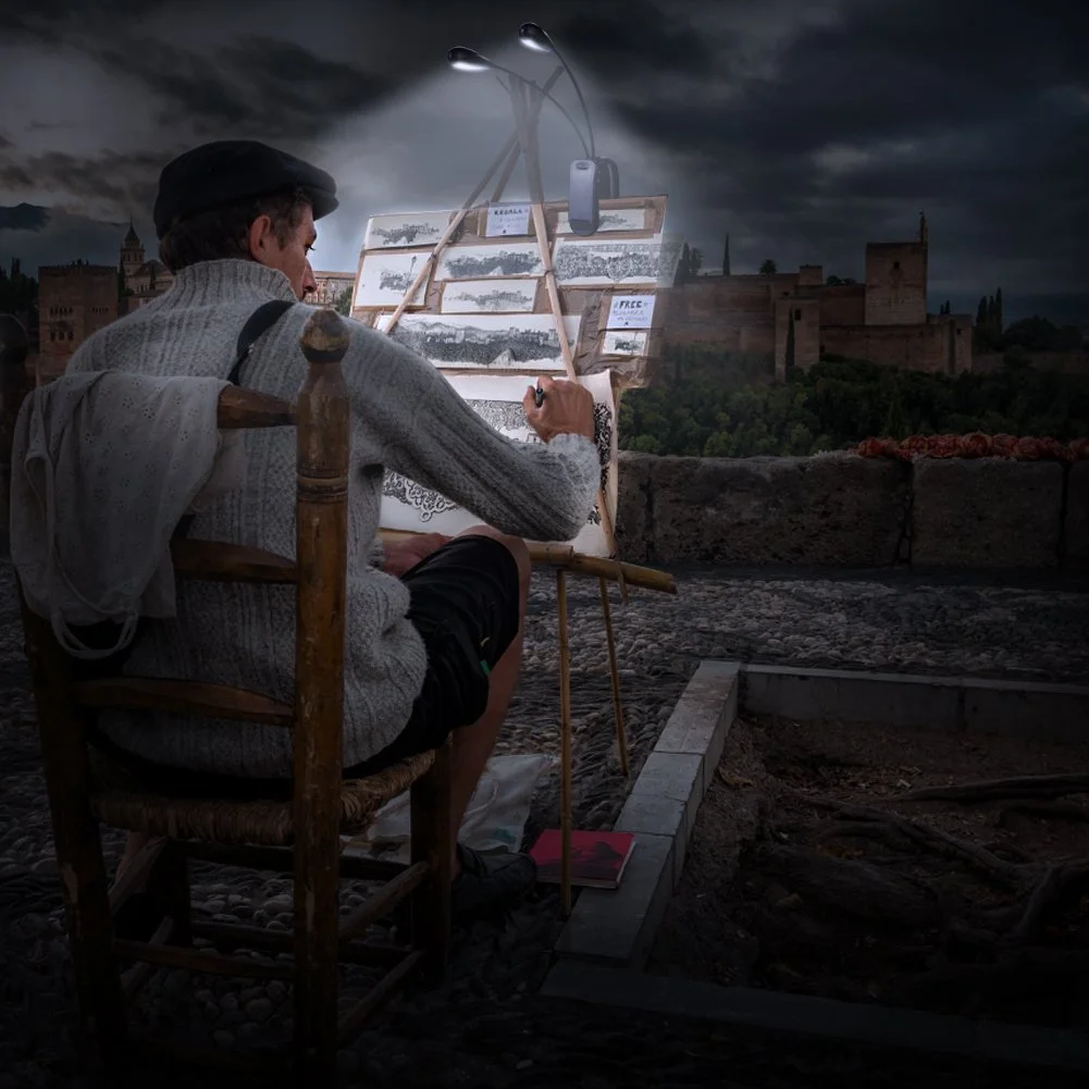 Лампа для читання Akozon 14 LED USB Dimmable Clamp Light, фото №7