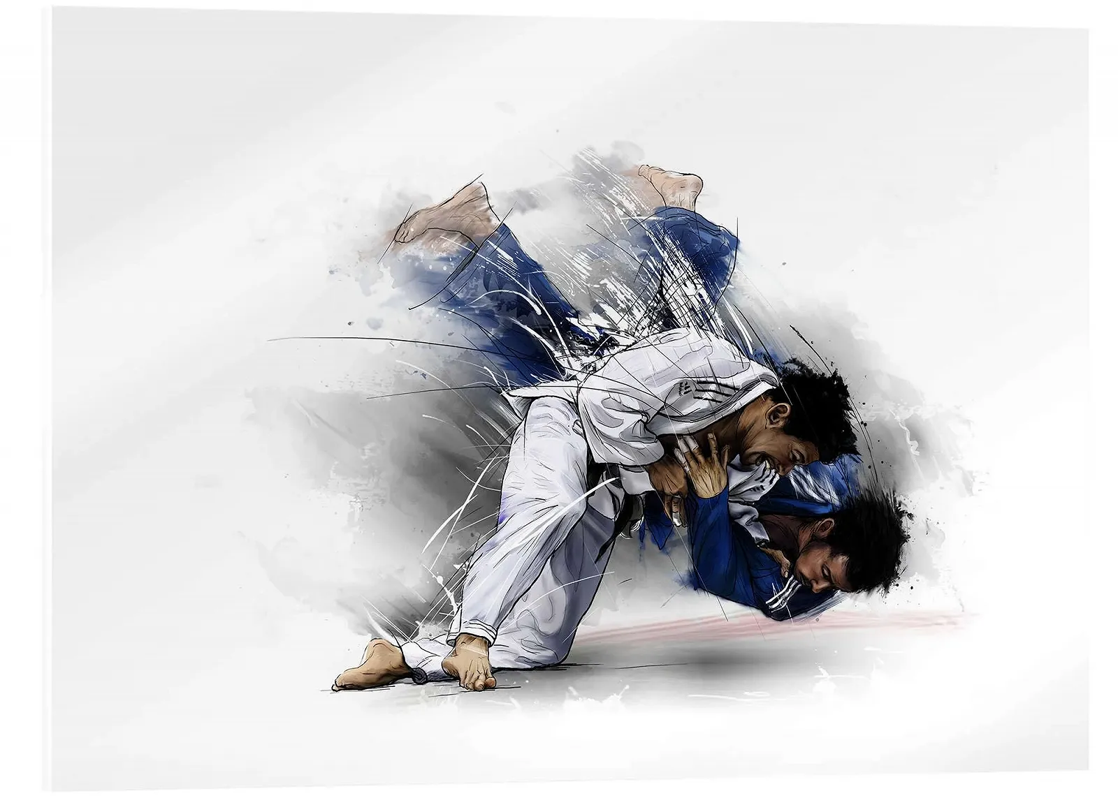 Картина з акрилового скла Posterlounge Tompico Judo 30 x 20 см, фото №1