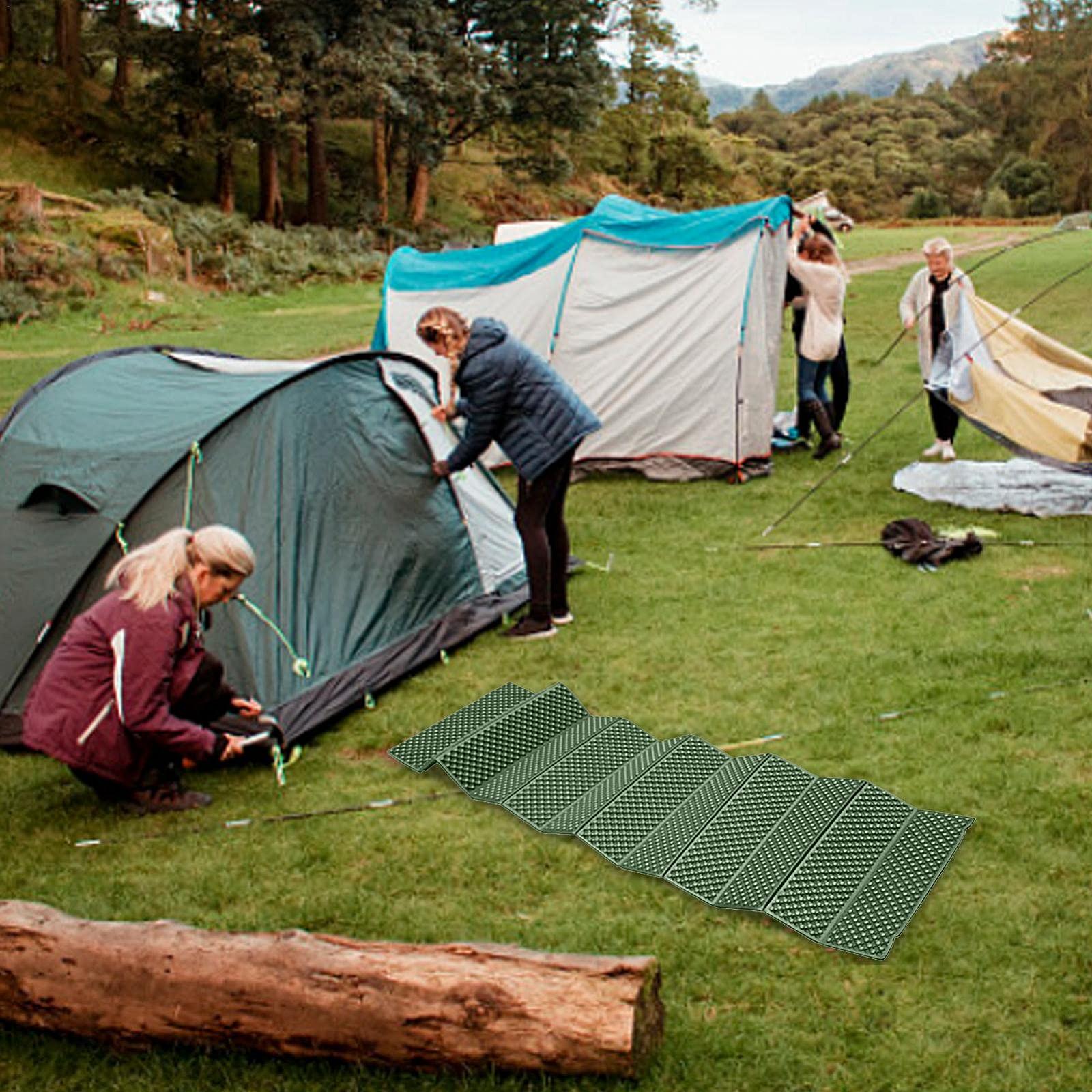 Коврик Abonda Foldable Camping Mat Ultralight Foam 190 x 57 x 2 см, фото №3