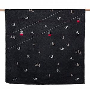 Покривало David Fussenegger Sylt Ski Slope 140 x 200 см Антрацит - Фото 1