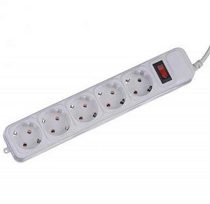 Сетевой фильтр удлинитель SP5 на 5 розеток 5m - Фото 1