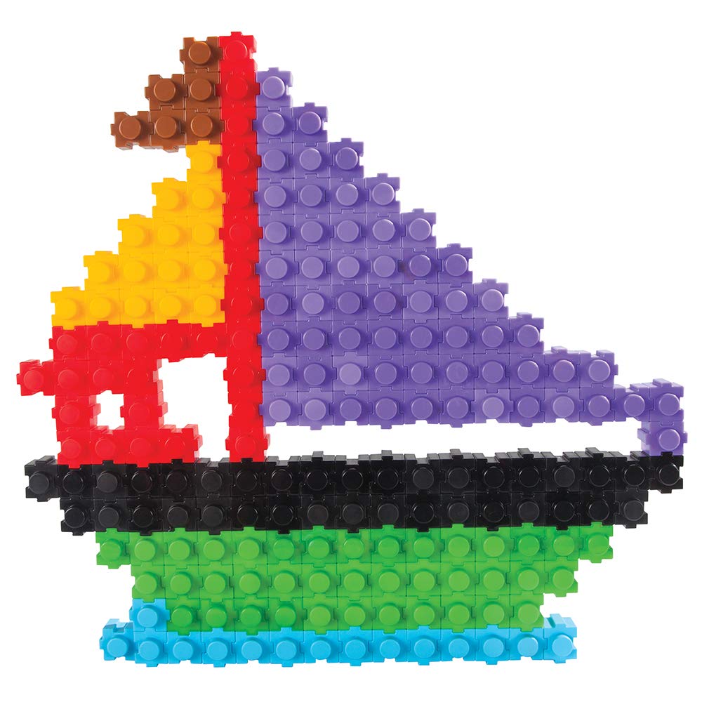 Ігровий набір Pilsan Pilsan03 296 Click Blocks 200-шт., фото №3