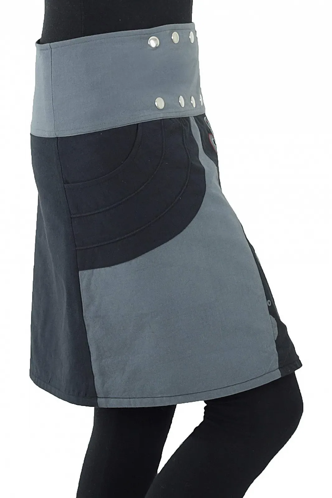 Спідниця-запаска PUREWONDER SK175 Жіноча бавовняна з кишенею, фото №2