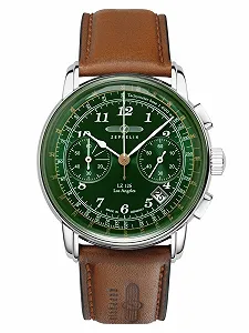Мужские часы Zeppelin LZ126 Los Angeles Chronograph 7614-3 - Фото 1