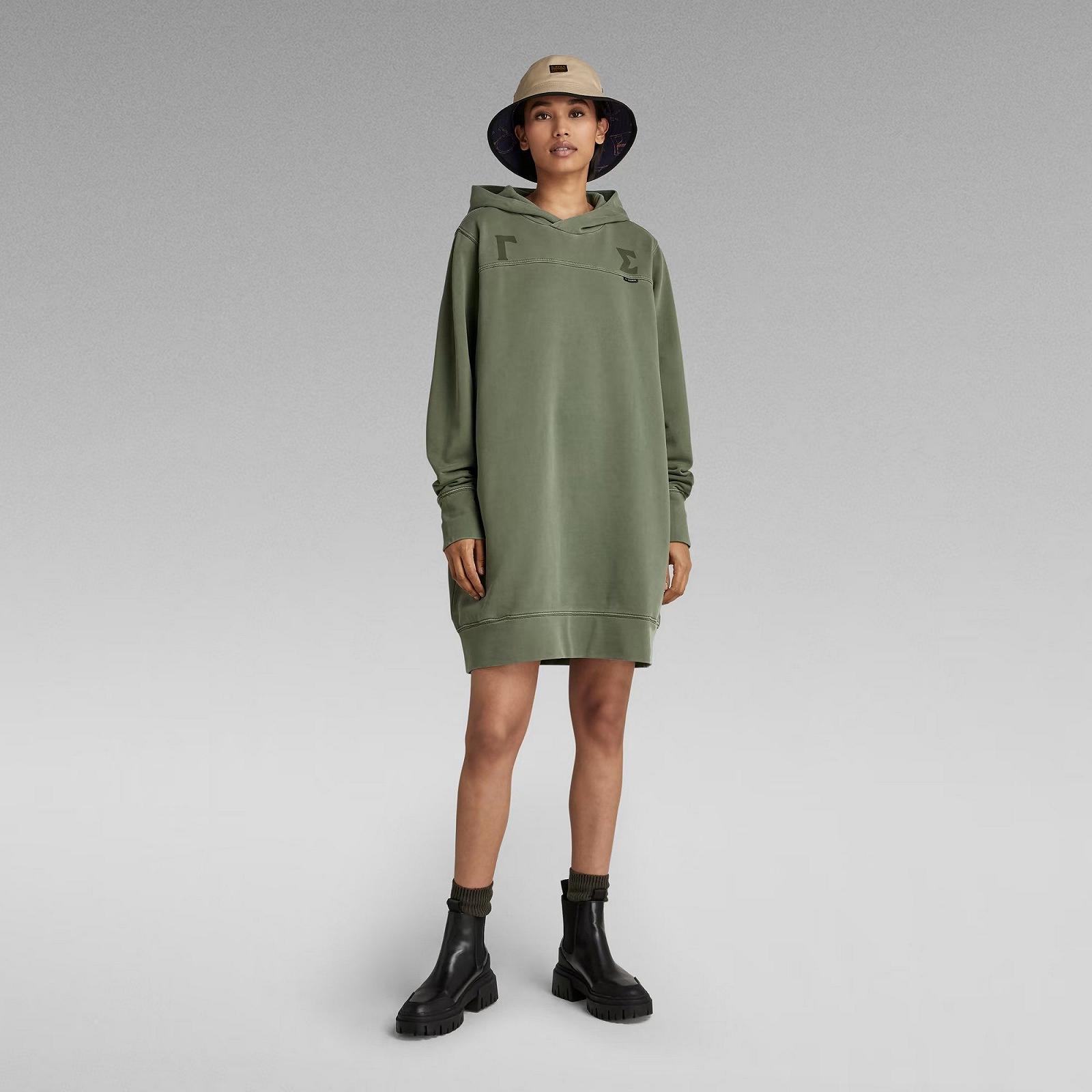 Жіноча сукня G-Star RAW Gamma Sigma Loose Hooded Sweat Dress - S, фото №5 Жіноча сукня G-Star RAW Gamma Sigma Loose Hooded Sweat Dress - S, фото №5