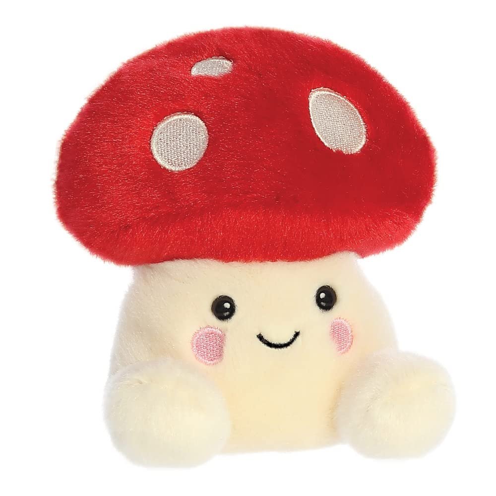 Мягкая игрушка Aurora Palm Pals Amanita Toadstool 33767 13 см Бежевый и красный, фото №2 Мягкая игрушка Aurora Palm Pals Amanita Toadstool 33767 13 см Бежевый и красный, фото №2