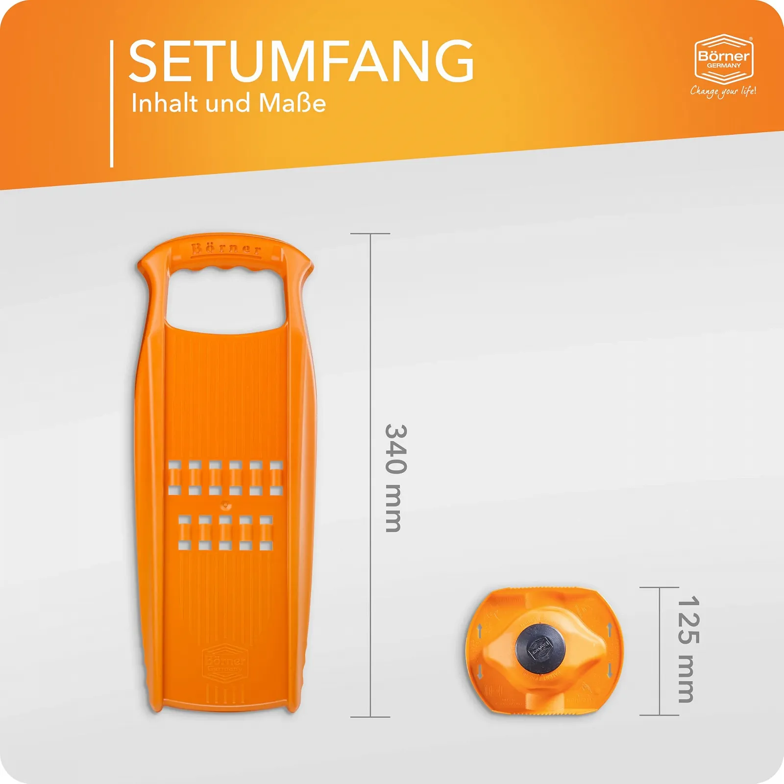 Терка для овочів + Тримач для фруктів, фото №6