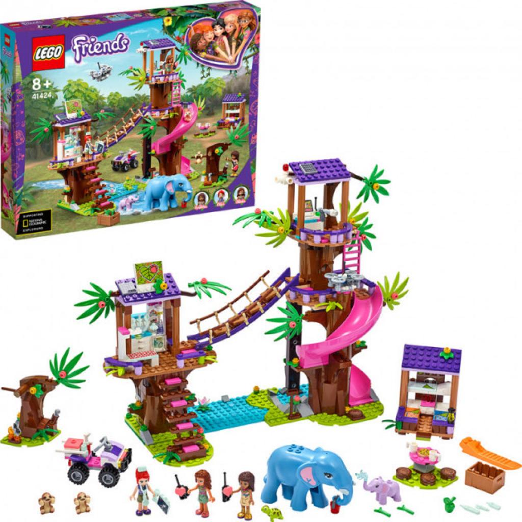 Конструктор LEGO Friends Джунгли: штаб спасателей 648 деталей (41424), фото №8