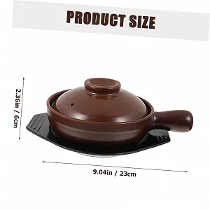 Керамическая кастрюля Gatuida С антипригарным покрытием и термозащитой ручек Универсальная synthetic.ua - Фото 1