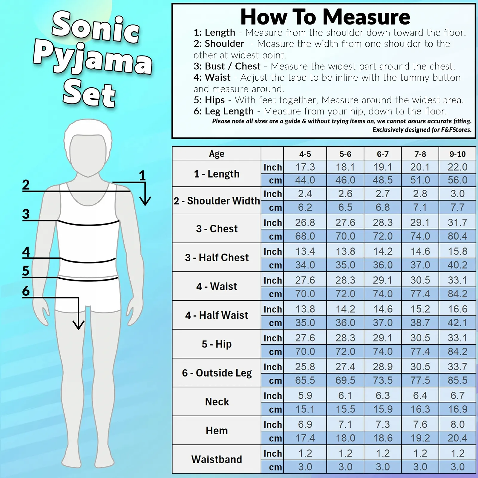 Піжамний набір SONIC THE HEDGEHOG Shadow для хлопчиків, дитячий, фото №6