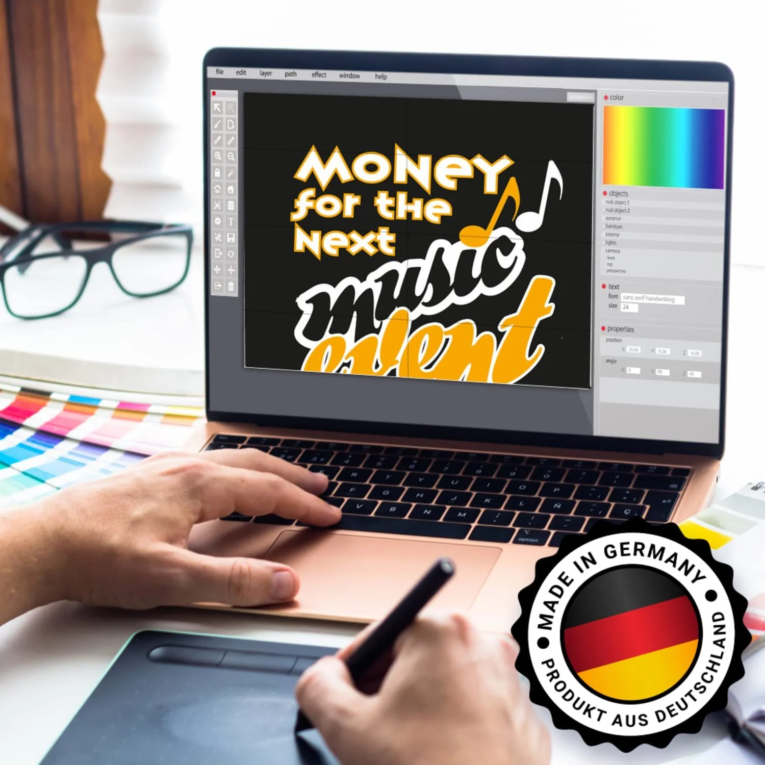 Скарбничка Money for the next music event помаранчева для квитків на концерти, фото №5