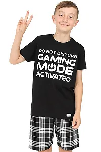 Піжама ThePyjamaFactory Для хлопчиків Gaming Mode Activated Бавовна synthetic.ua - Фото 1