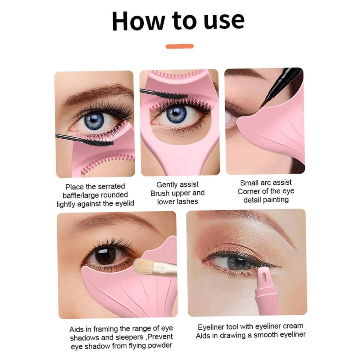 Інструмент для Тіней для повік Трафарет для брів, фото №5 Інструмент для Тіней для повік Трафарет для брів, фото №5