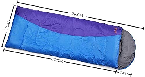 Спальний мішок для дорослих Туристичний Брудний Щільний Осінньо-зимовий -18 ℃ ~ 5 ℃, фото №2