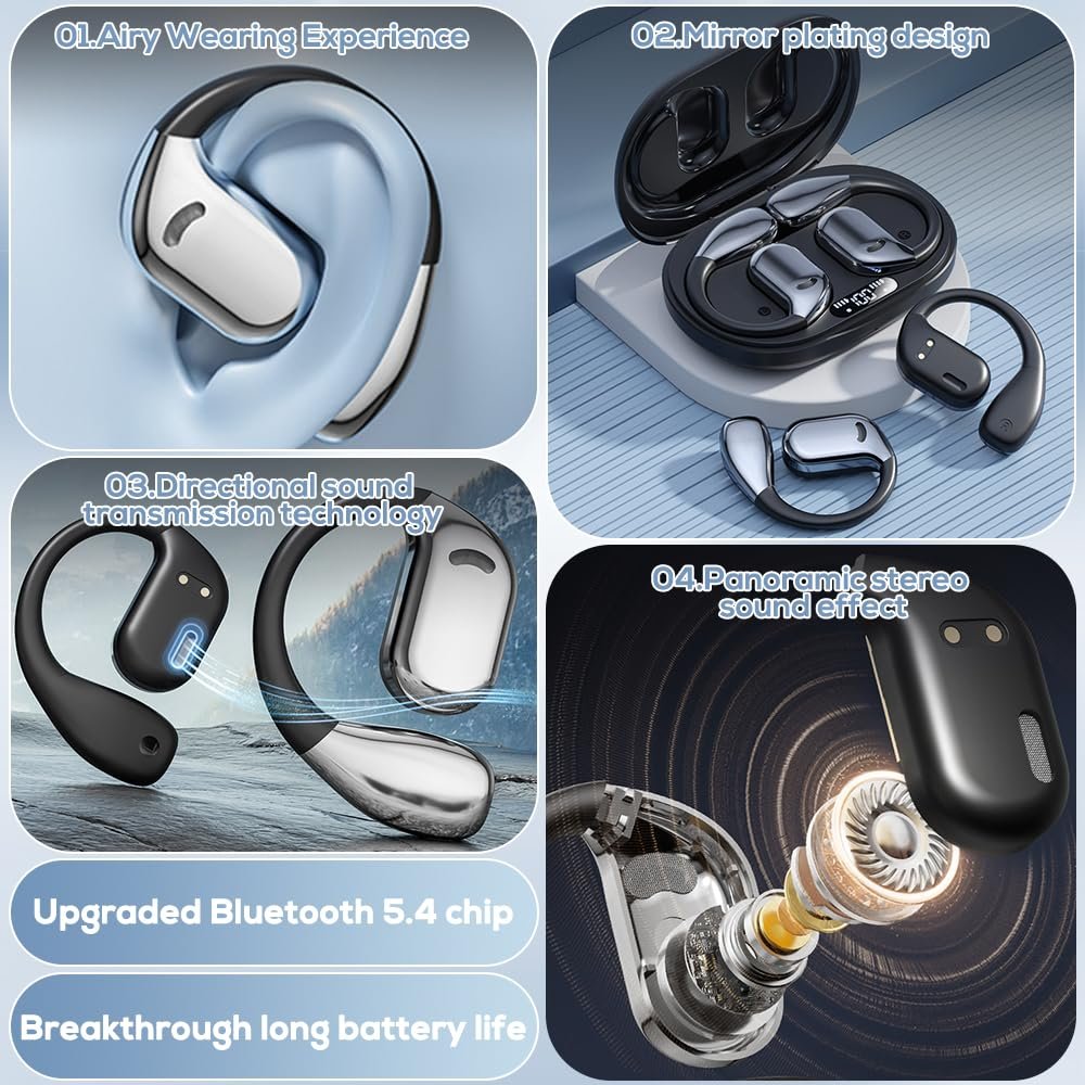 Наушники-переводчики AI, Беспроводные Bluetooth-наушники для перевода на 144 языков, в реальном времени для путешествий и бизнеса, фото №4 Наушники-переводчики AI, Беспроводные Bluetooth-наушники для перевода на 144 языков, в реальном времени для путешествий и бизнеса, фото №4